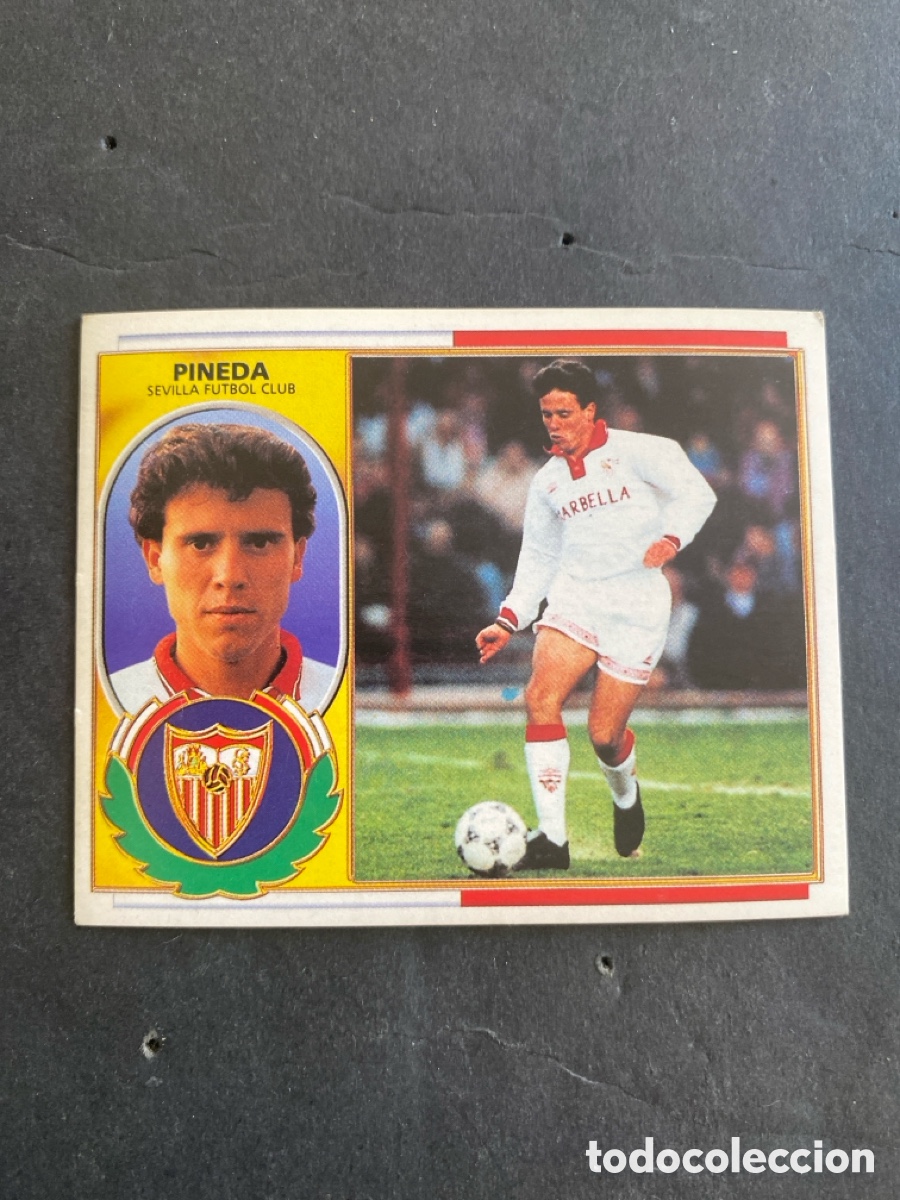 Cromos de Futebol: Cromo liga 96/97 Sevilla baja nunca pegado