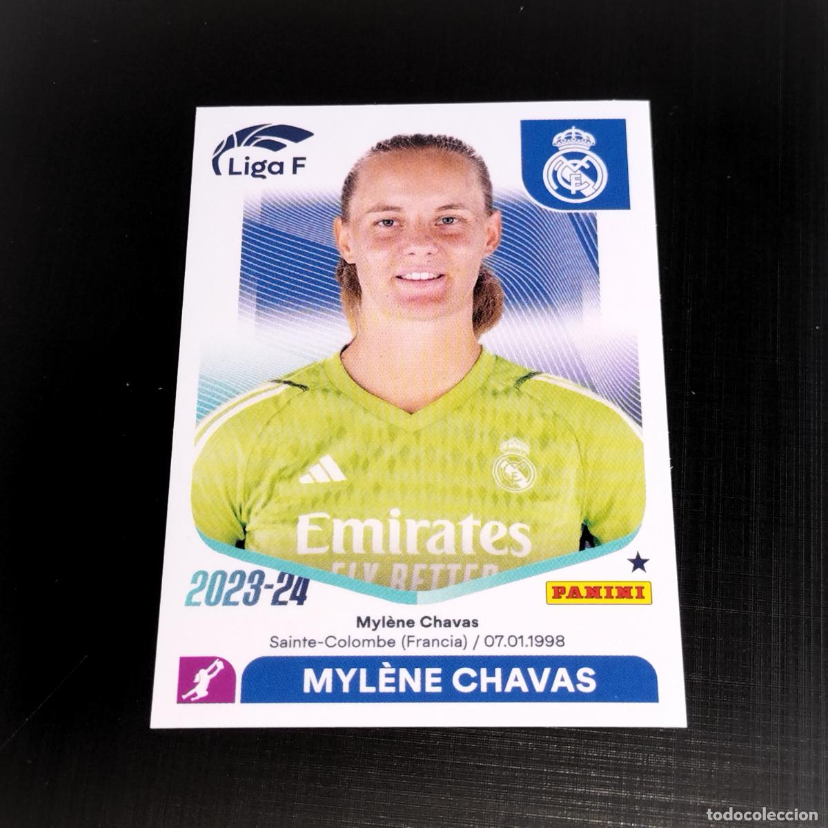 Cromos de Futebol: N&ordm; 205 MYLENE CHAVAS REAL MADRID CROMOS LIGA F FEMENINA PANINI 2023 2024 23 24