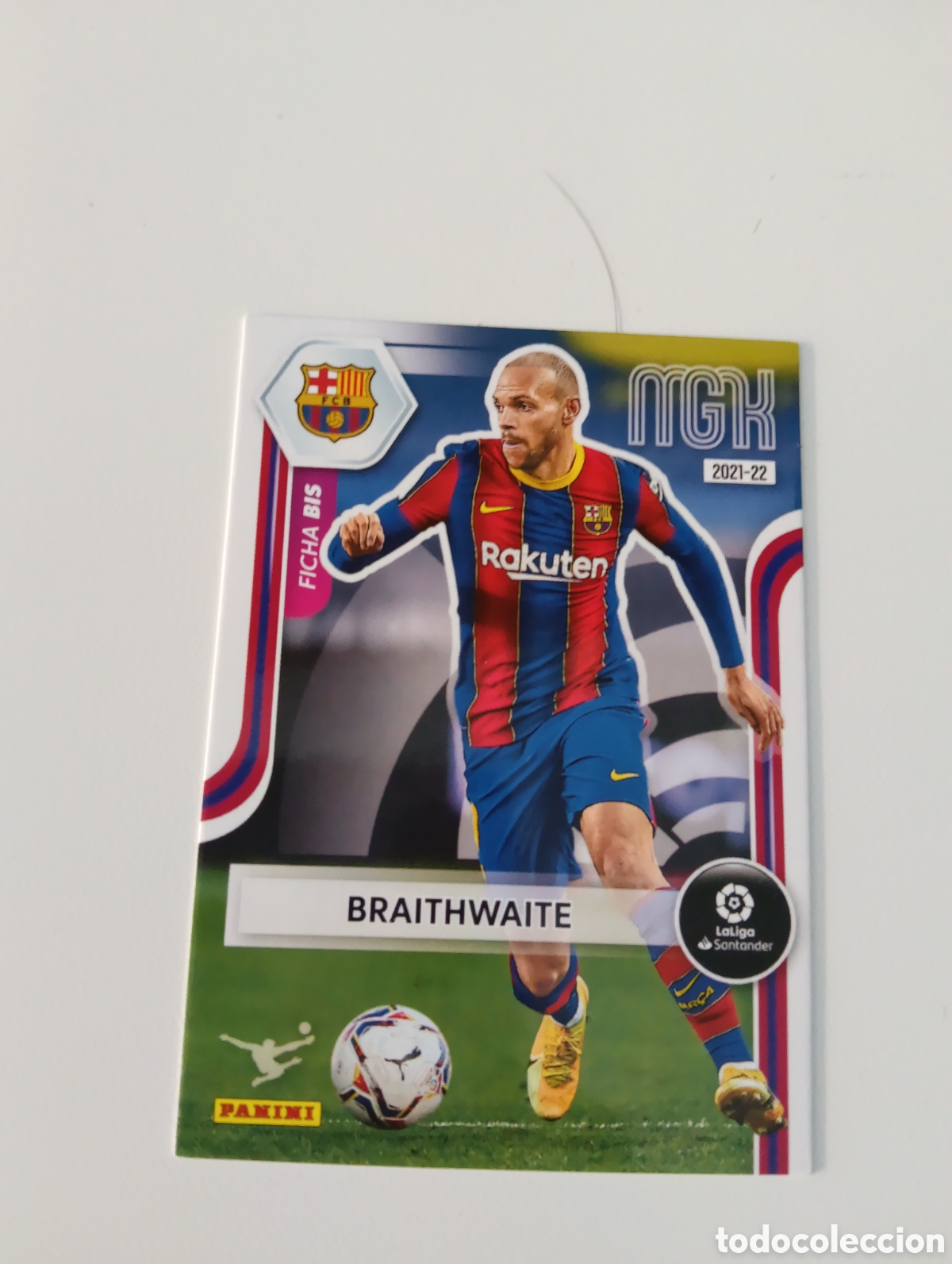 Cromos de Futebol: 72 BRAITHWAITE BARCELONA BIS PANINI MEGACRACKS 2021 2022 FUTBOL 21 21 - (MD05/06-1) PG225