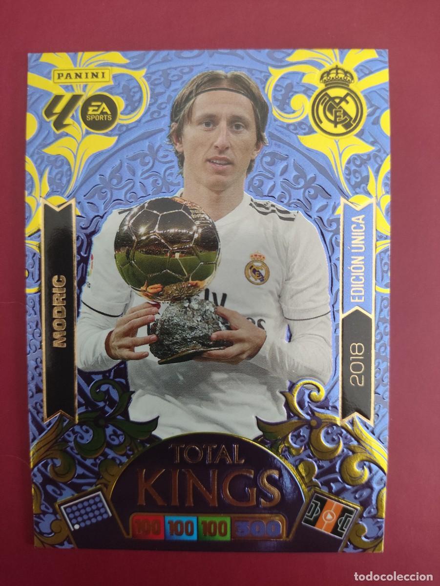 Cromos de f&uacute;tbol: MODRIC REAL MADRID TOTAL KINGS EDICI&Oacute;N UNICA ADRENALYN 2025-26 DREAM BOX