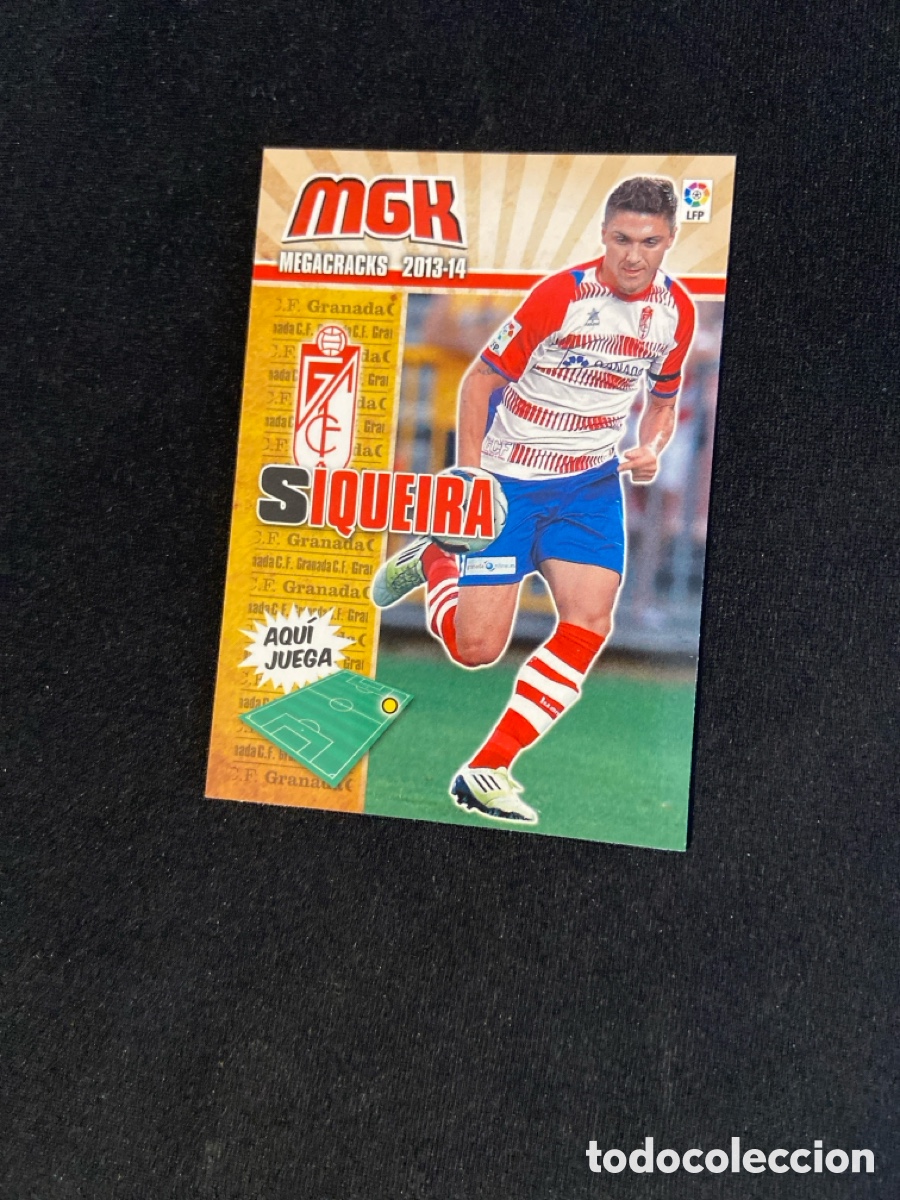 Fu&szlig;ball-Sticker: SIQUEIRA 170 (GRANADA) PANINI MEGACRACKS 2013-2014 13 14 CROMO CARTA M-4