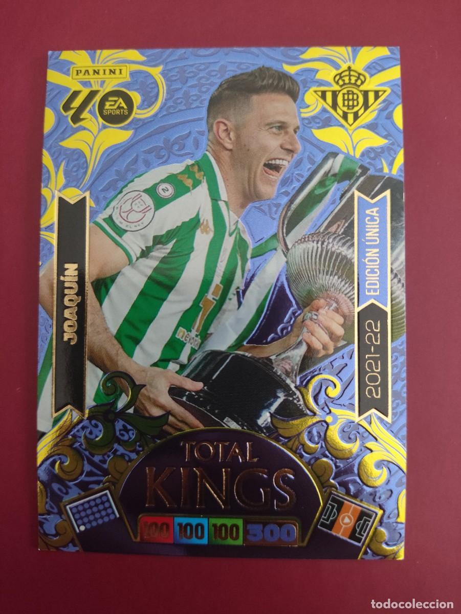 Cromos de Futebol: JOAQU&Iacute;N REAL BETIS TOTAL KINGS EDICI&Oacute;N UNICA ADRENALYN 2025-26 DREAM BOX