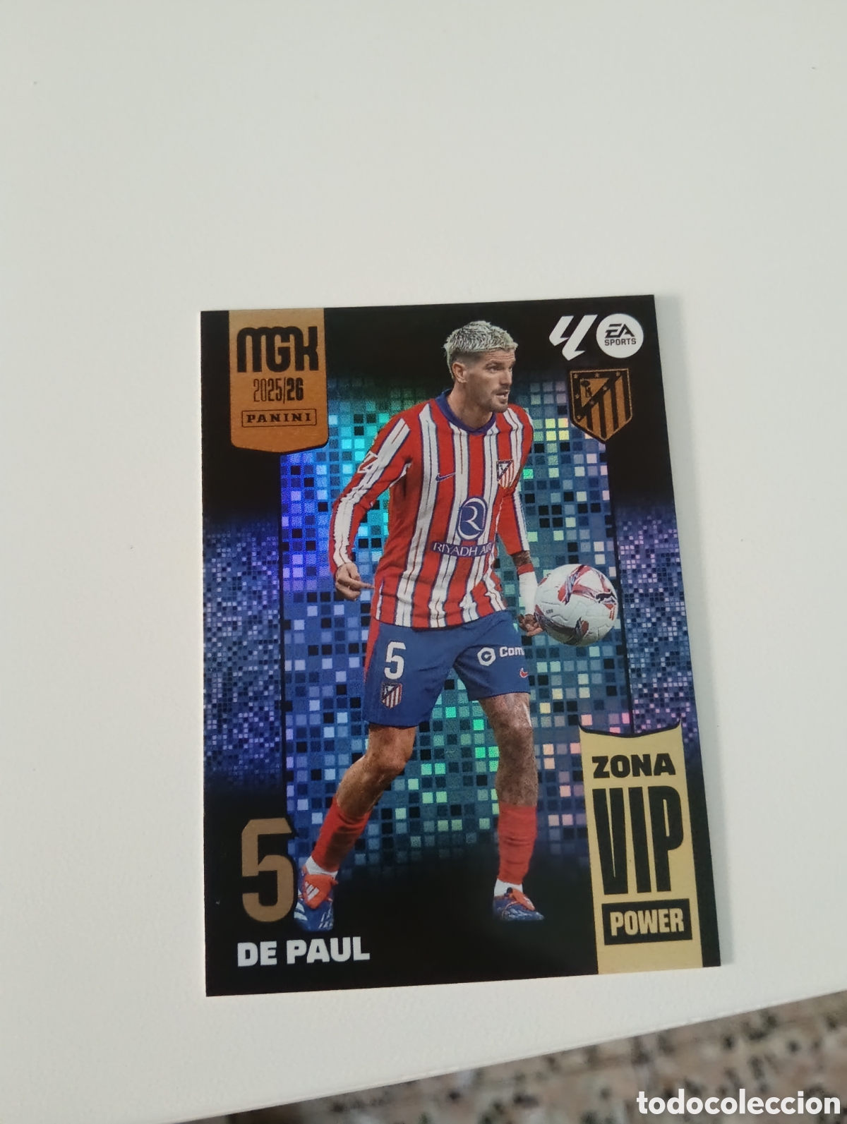 Cromos de Futebol: P 393 ZONA VIP POWER DE PAUL MEGACRACKS 2025 2026 PANINI MGK 25 26