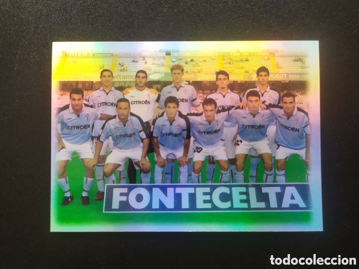 Figurine di Calcio: Mundicromo fichas Liga 2005 2006 05 06 alineaci&oacute;n n&deg; 568 Celta Vigo