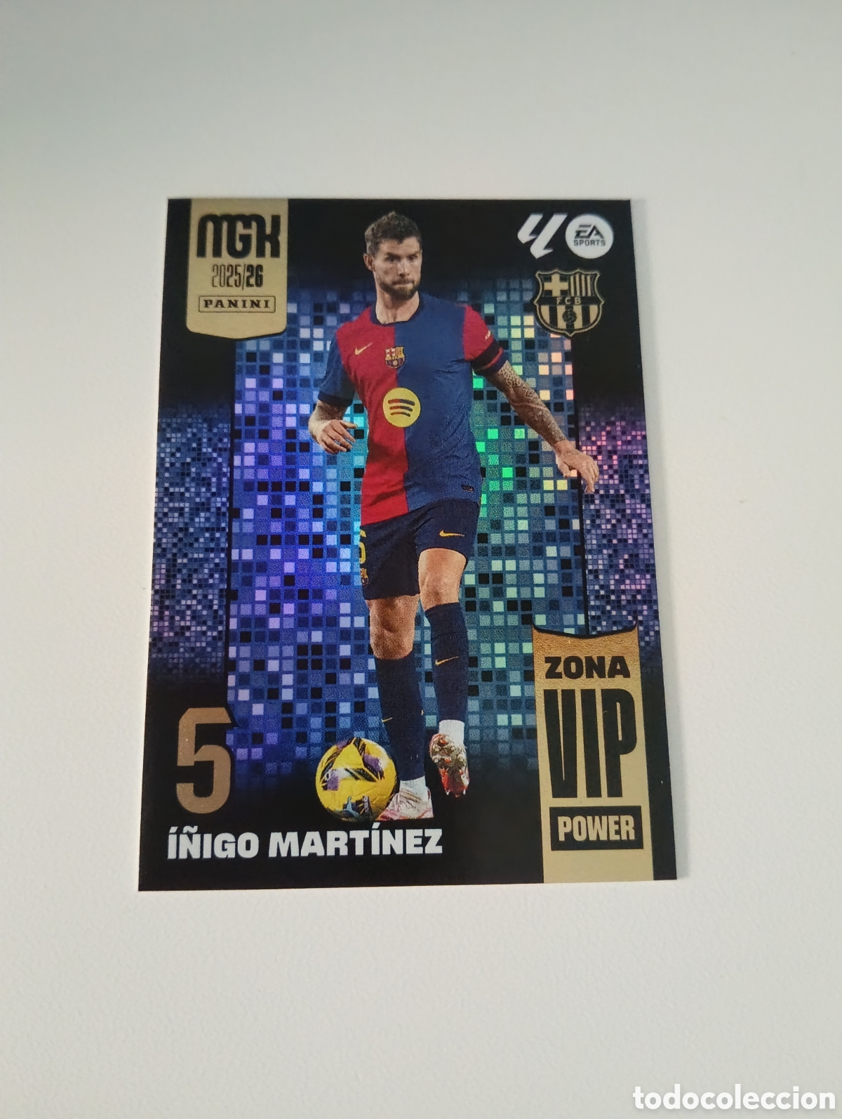 Cromos de f&uacute;tbol: I&Ntilde;IGO MARTINEZ ZONA VIP POWER P 396 P396 MEGACRACKS 2025 2026 25 26