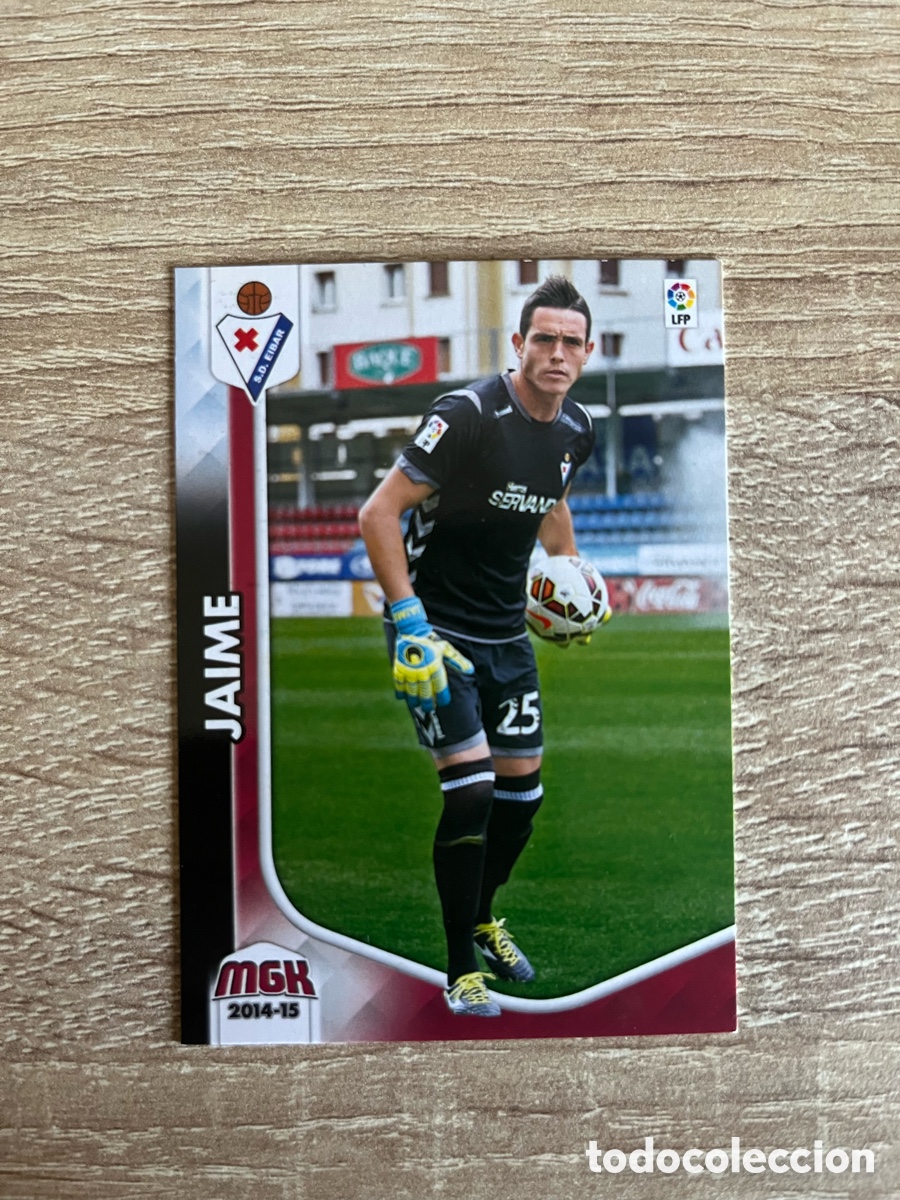 Cromos de f&uacute;tbol: 128 BIS JAIME NUEVA FICHA MEGACRACKS MGK 2014 2015 14 15 EIBAR