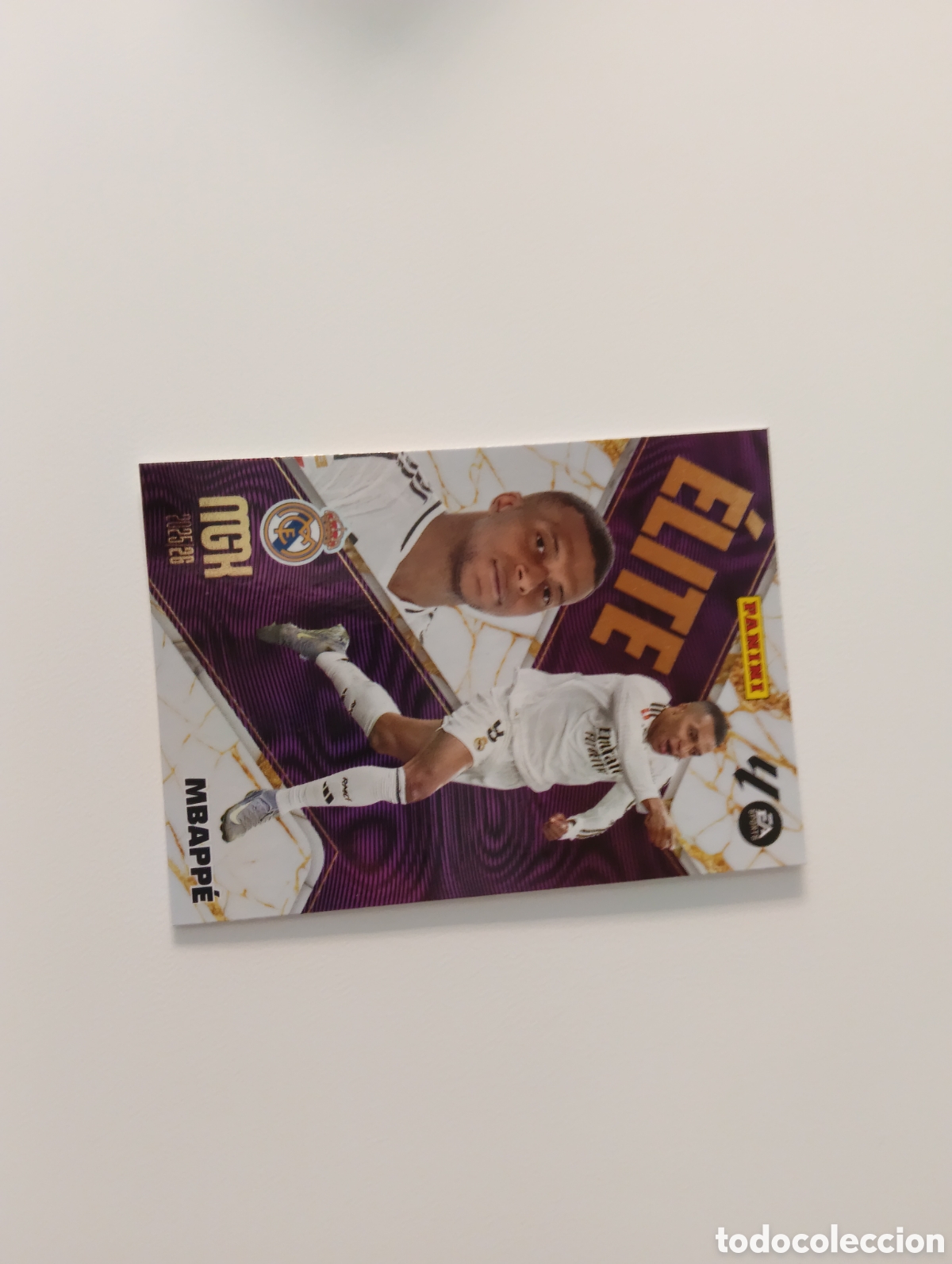 Cromos de f&uacute;tbol: 5. CROMO MEGACRACKS MGK 2025 2026 25 26 PANINI ELITE MBAPPE N 12