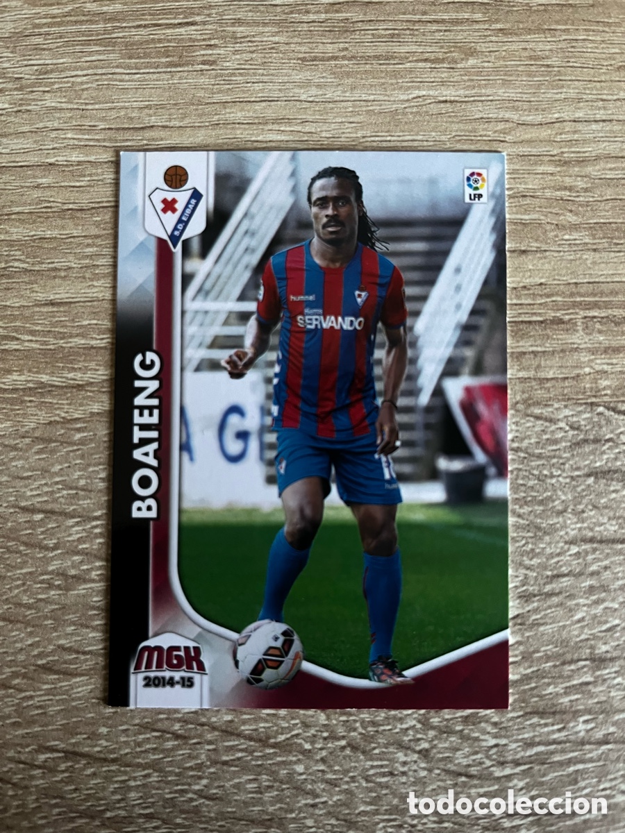 Cromos de f&uacute;tbol: 138 BIS BOATENG NUEVA FICHA MEGACRACKS MGK 2014 2015 14 15 EIBAR