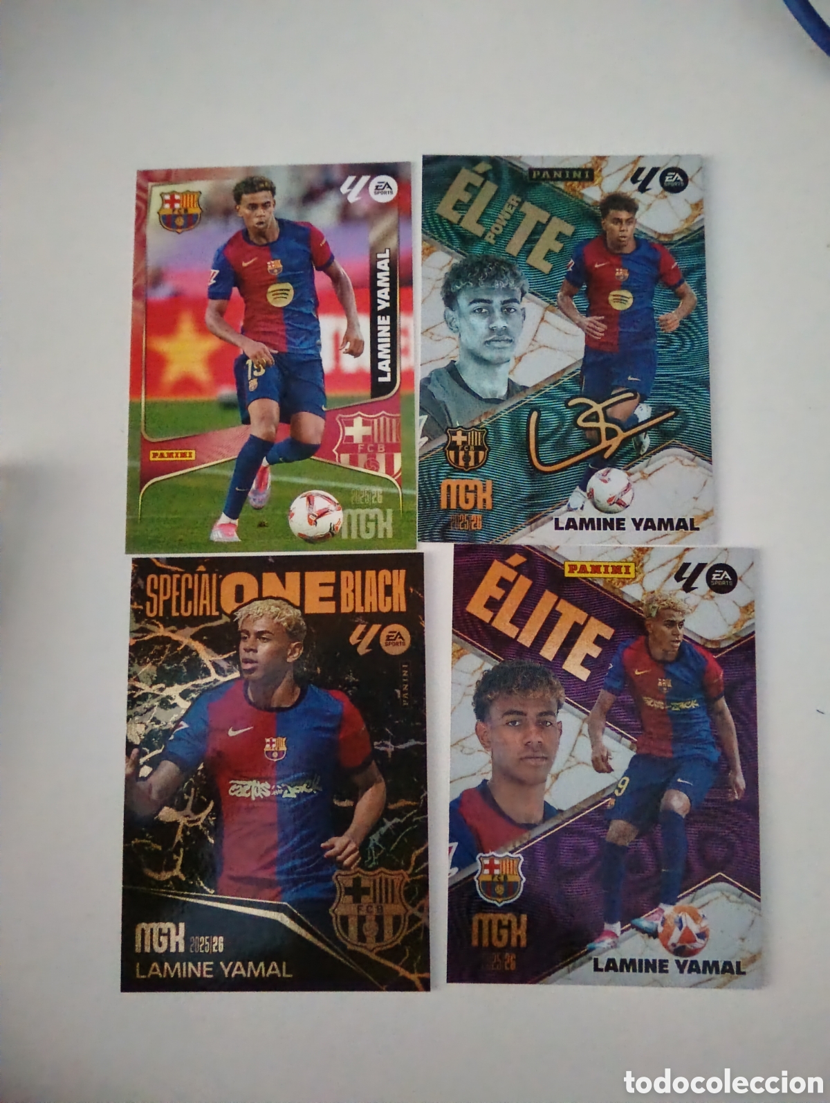 Cromos de f&uacute;tbol: Lamine yamal mgk 2025-2026 25 26