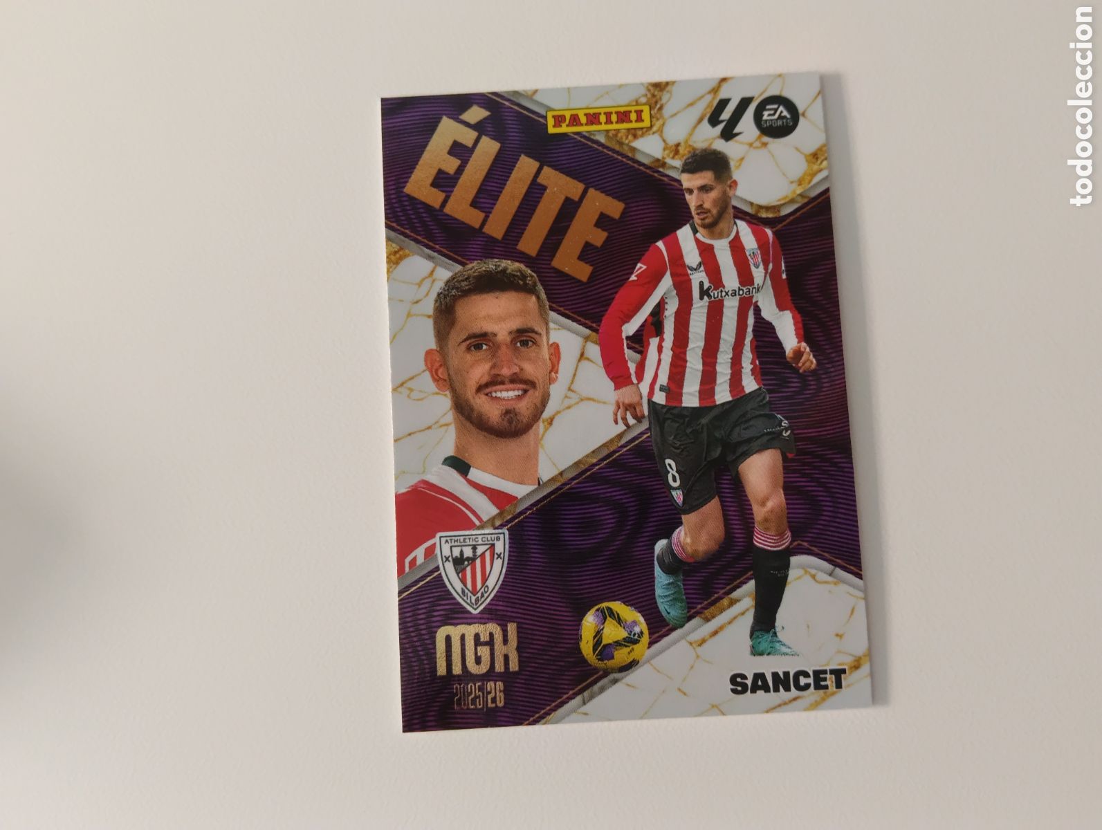 Cromos de f&uacute;tbol: CARD MEGACRACKS TEMPORADA 25/26: &Eacute;LITE SANCET, N&deg; 17