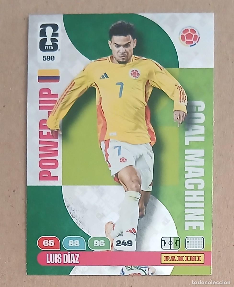 Cromos de f&uacute;tbol: CROMO n&ordm; 590 LUIS D&Iacute;AZ COLOMBIA GOAL MACHINE ADRENALYN XL FIFA WORLD CUP 2026E PANINI. Nuevo.