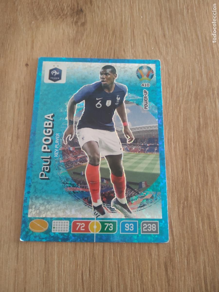 Cromos de Futebol: 410 POGBA FRANCIA CROMO FUTBOL PANINI EURO 2020 ADRENALYN EUROCOPA