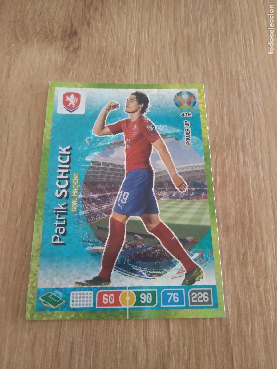 Cromos de Futebol: 416 PATRIK SCHICK REPUBLICA CHECA CROMO FUTBOL PANINI EURO 2020 ADRENALYN EUROCOPA