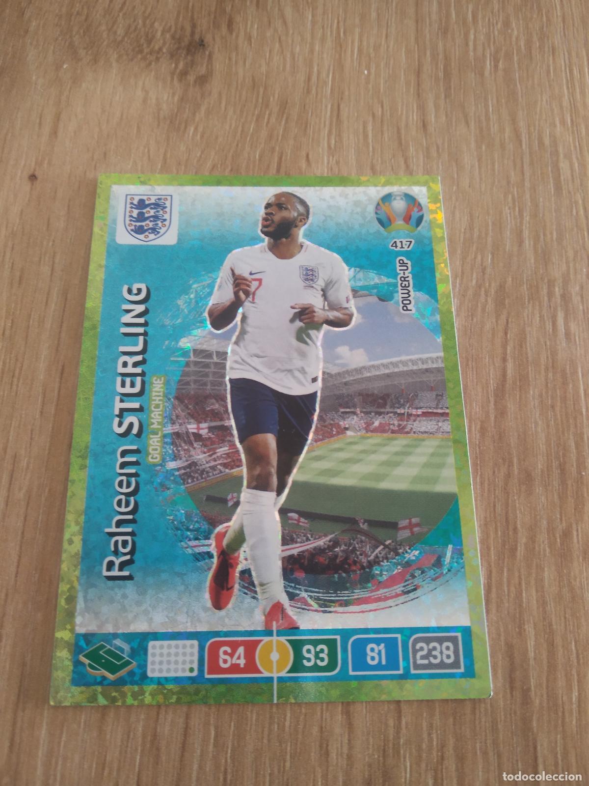 Football Stickers: 417 STERLING INGLATERRA CROMO FUTBOL PANINI EURO 2020 ADRENALYN EUROCOPA