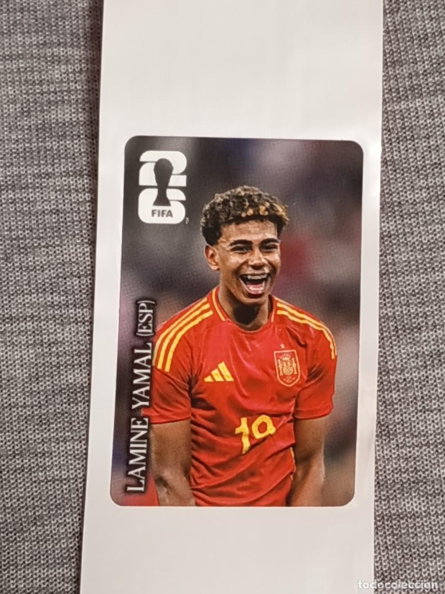 Cromos de f&uacute;tbol: LAMINE YAMAL STICKER PROMOCION COCA COLA MUNDIAL 2026 PANINI FIFA WORLD CUP NUEVO