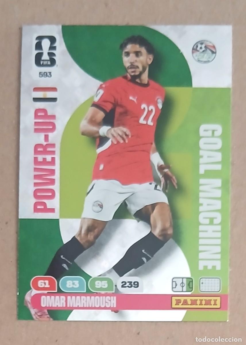 Cromos de f&uacute;tbol: CROMO n&ordm; 593 OMAR MARMOUSH MARRUECOS GOAL MACHINE ADRENALYN XL FIFA WORLD CUP 2026E PANINI. Nuevo.