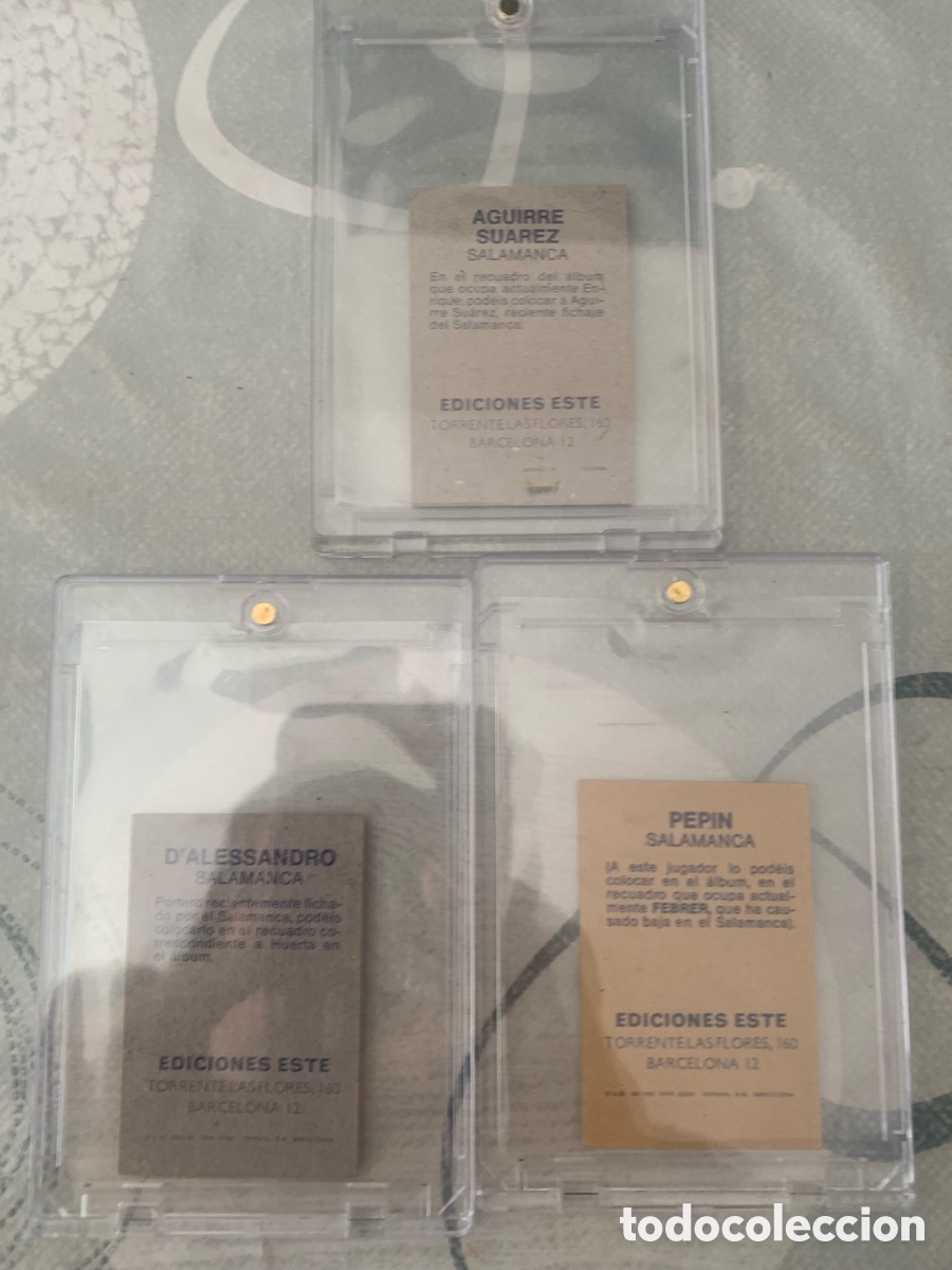 Cromos de f&uacute;tbol: Set completo colocas este 74-75