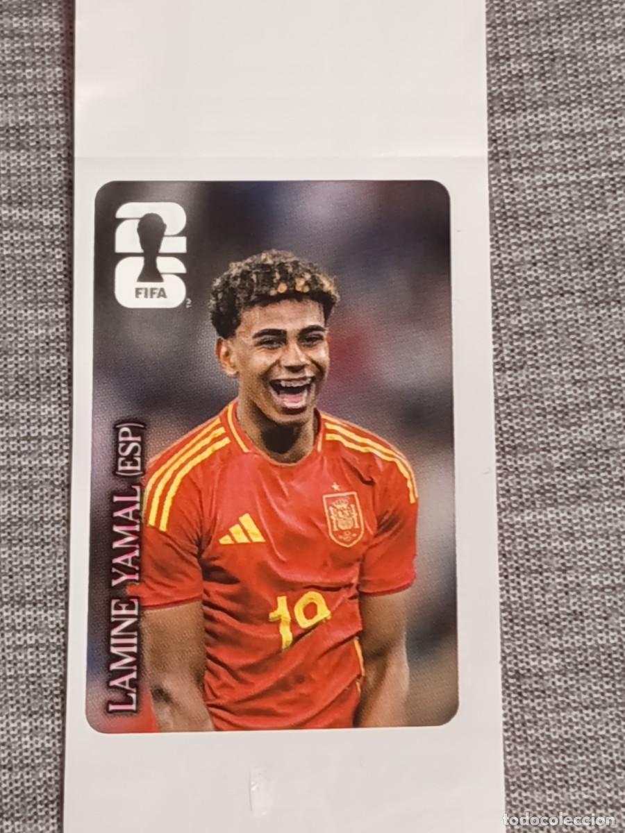 Cromos de f&uacute;tbol: LAMINE YAMAL STICKER PROMOCION COCA COLA MUNDIAL 2026 PANINI FIFA WORLD CUP NUEVO