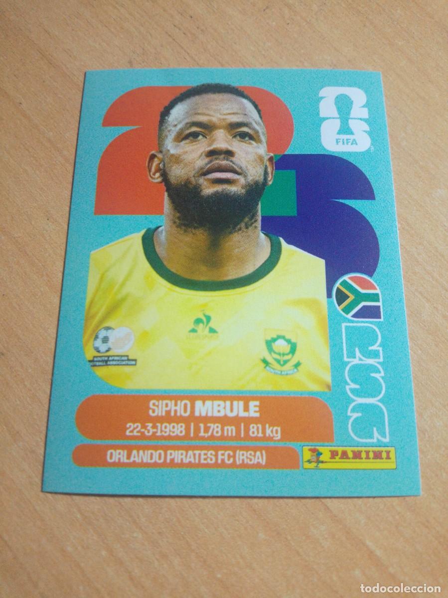 Cromos de f&uacute;tbol: MBULE SUD&Aacute;FRICA RSA 16 MUNDIAL FIFA WORLD CUP 2026 26 PANINI STICKERS NUEVO