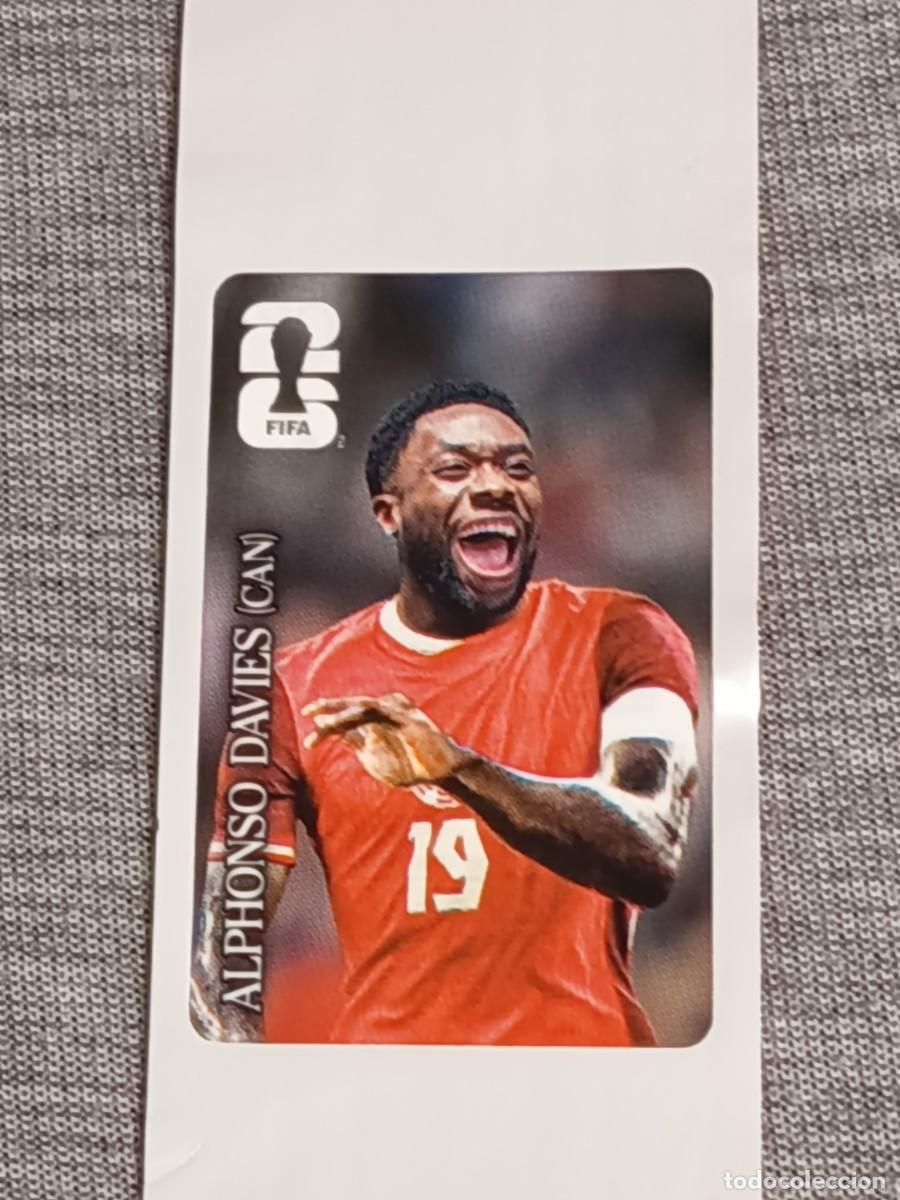 Cromos de f&uacute;tbol: ALPHONSO DAVIES STICKER PROMOCION COCA COLA MUNDIAL 2026 PANINI FIFA WORLD CUP NUEVO