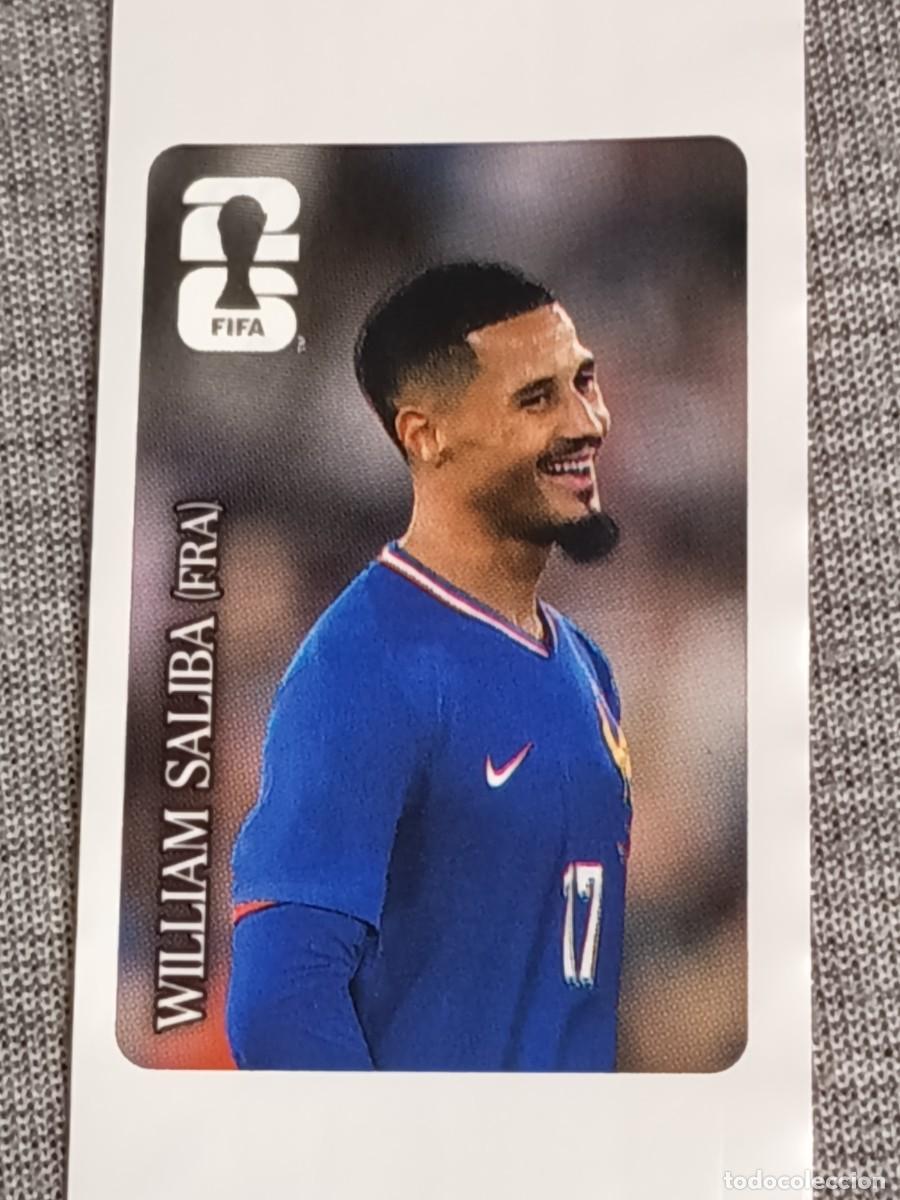 Cromos de f&uacute;tbol: WILLIAM SALIBA STICKER PROMOCI&Oacute;N COCA COLA MUNDIAL 2026 PANINI FIFA WORLD CUP NUEVO