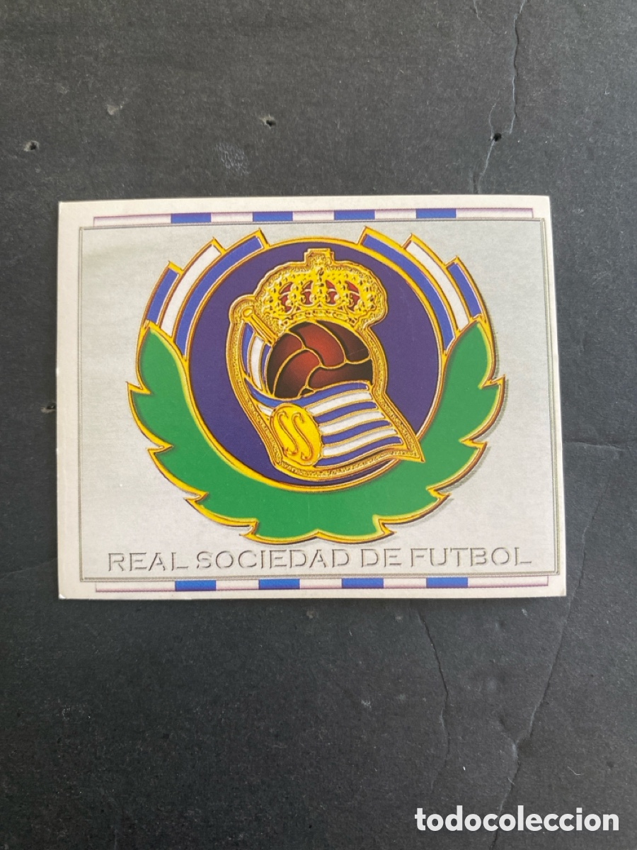 Cromos de f&uacute;tbol: Cromo liga 96/97 R Sociedad nunca pegado