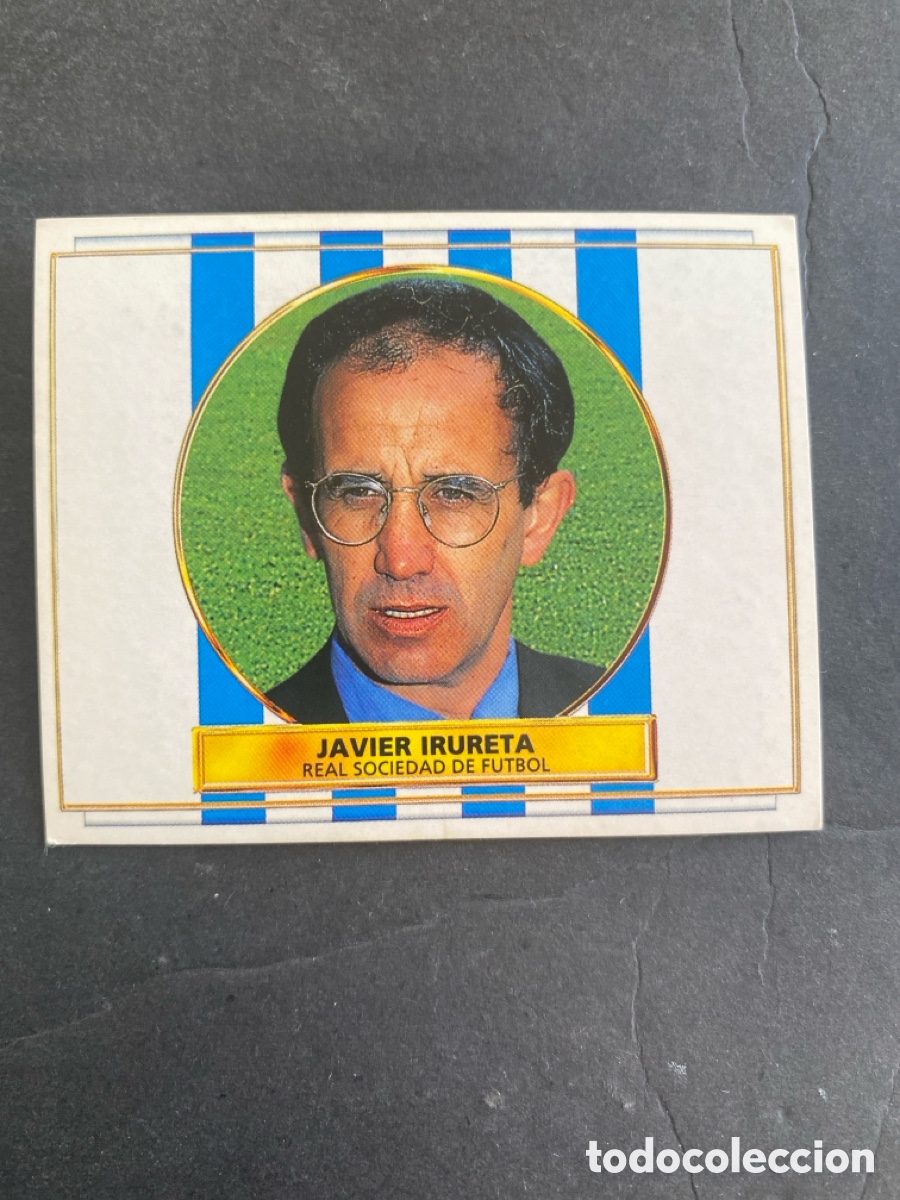 Cromos de f&uacute;tbol: Cromo liga 96/97 R Sociedad nunca pegado