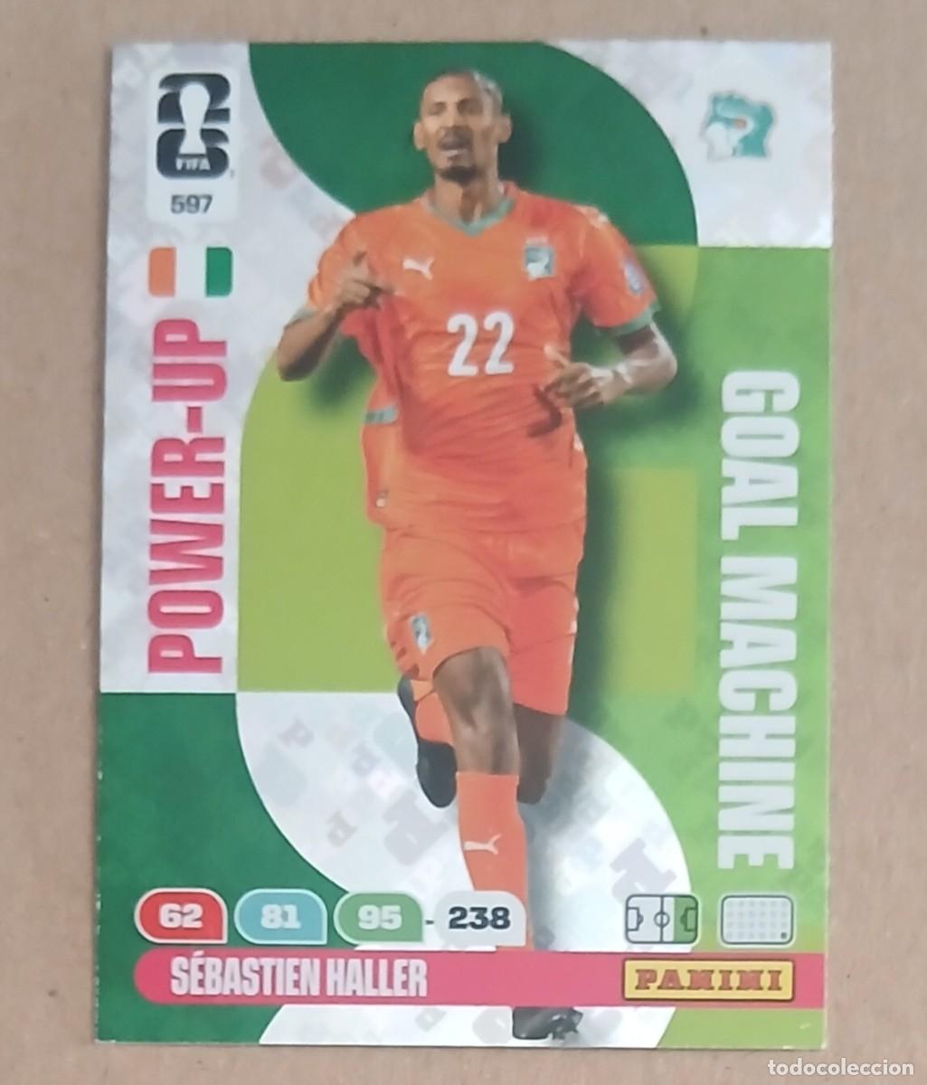 Cromos de f&uacute;tbol: CROMO n&ordm; 597 HALLER COSTA DE MARFIL GOAL MACHINE ADRENALYN XL FIFA WORLD CUP 2026E PANINI. Nuevo.