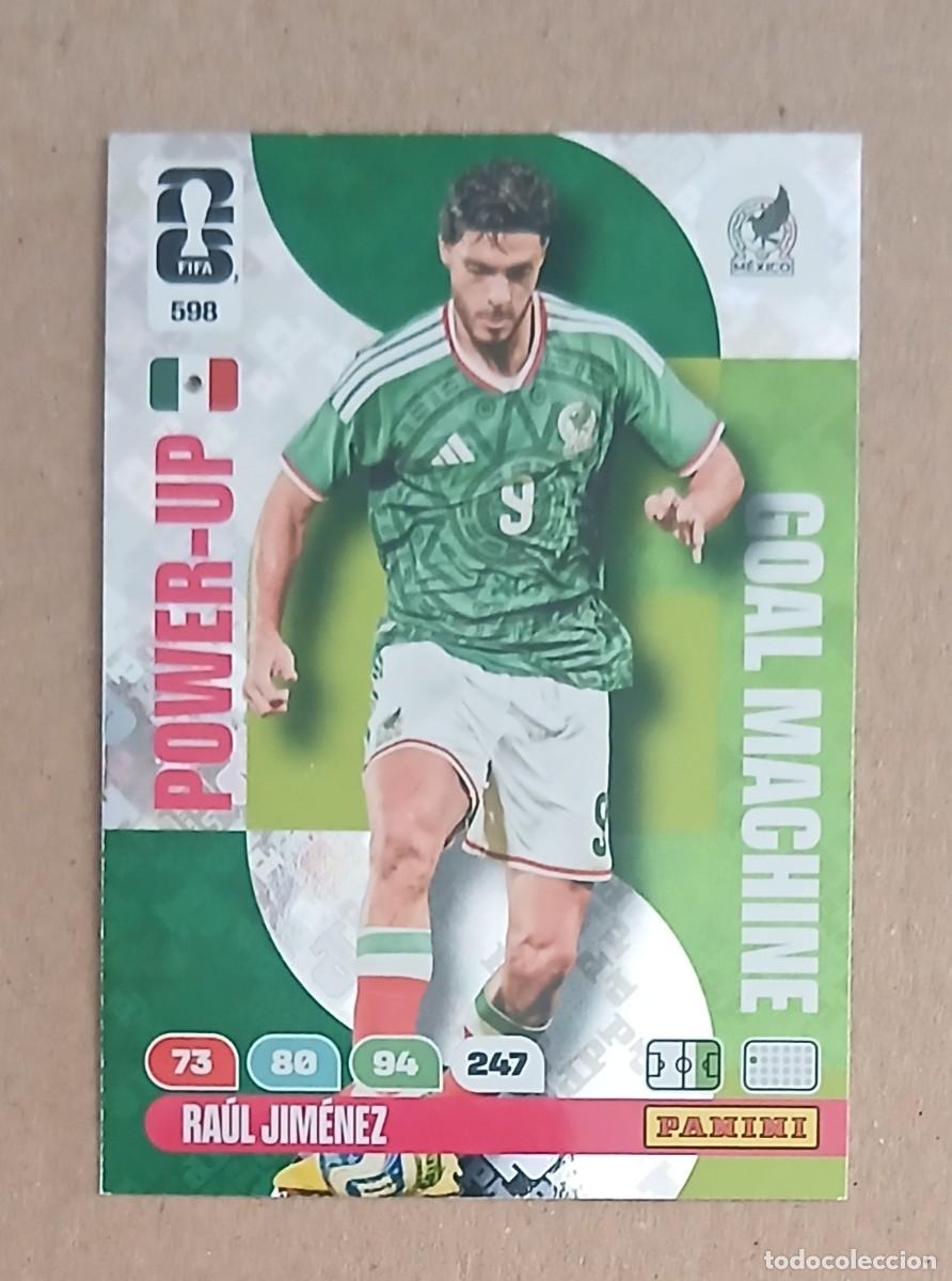 Cromos de f&uacute;tbol: CROMO n&ordm; 598 RA&Uacute;L JIM&Eacute;NEZ MEXICO GOAL MACHINE ADRENALYN XL FIFA WORLD CUP 2026E PANINI. Nuevo.