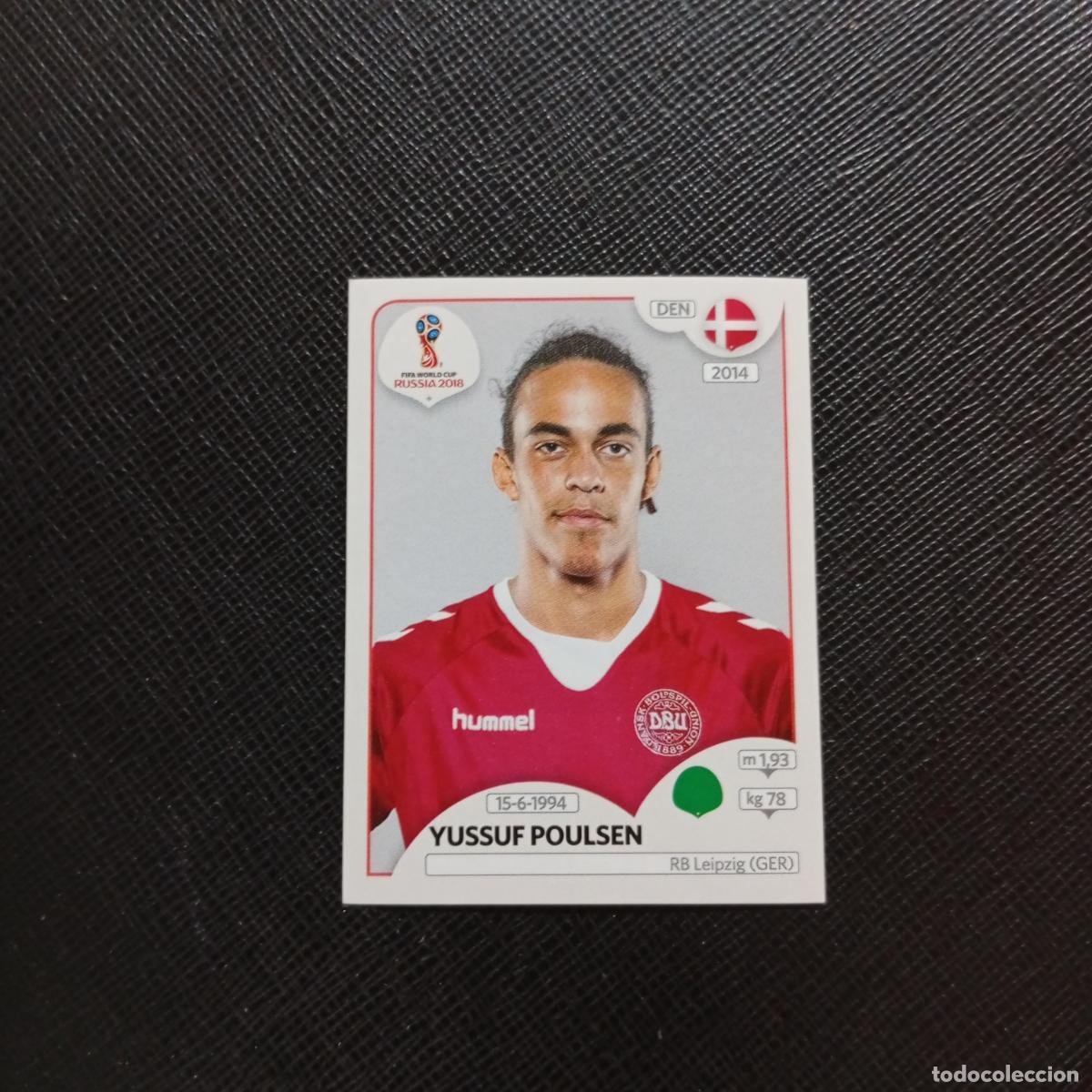 Cromos de f&uacute;tbol: 270 YUSSUF POLUSEN DINAMARCA PANINI MUNDIAL RUSIA 2018 CROMO FUTBOL 18 - SIN PEGAR - CJ2 .