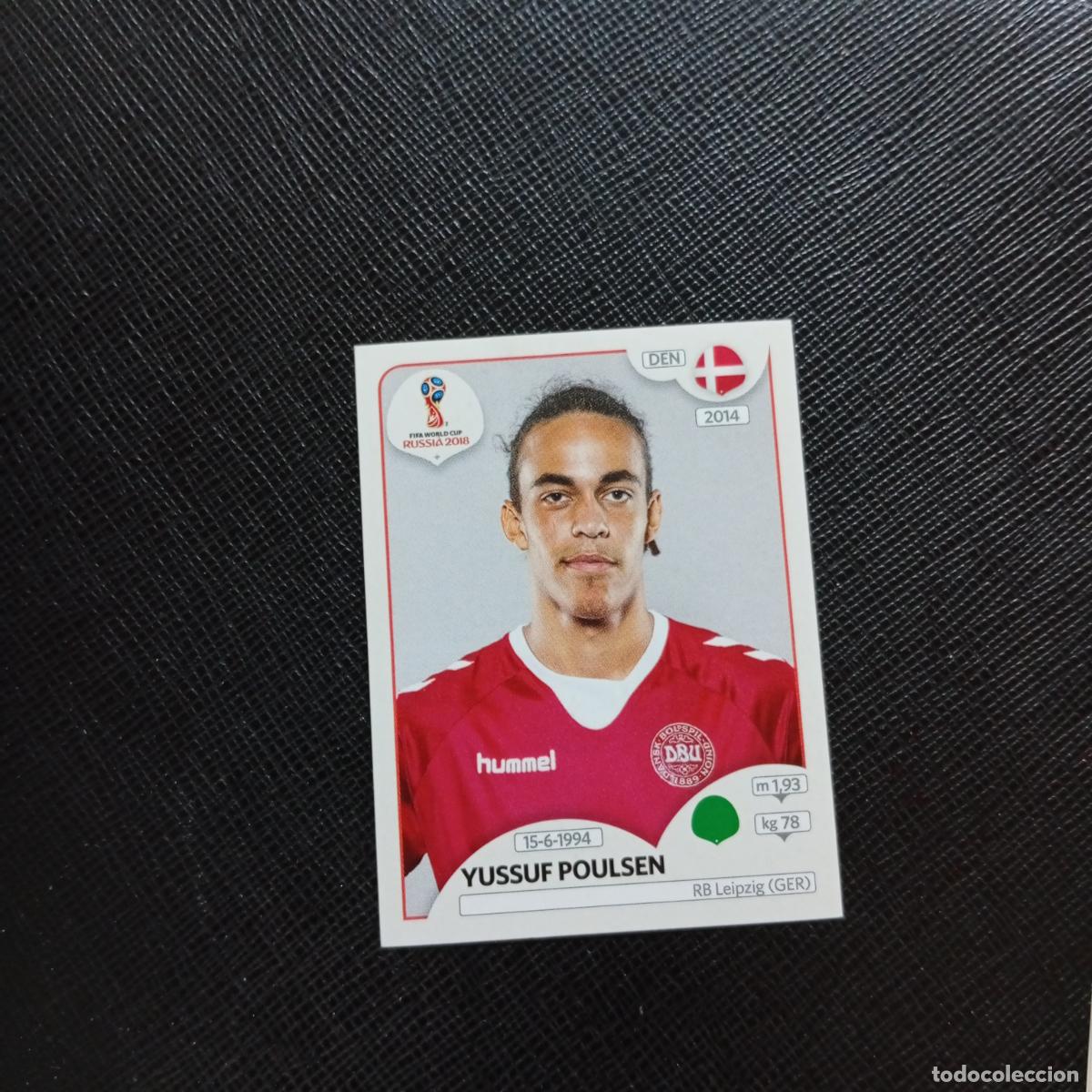 Cromos de f&uacute;tbol: 270 YUSSUF POLUSEN DINAMARCA PANINI MUNDIAL RUSIA 2018 CROMO FUTBOL 18 - SIN PEGAR - CJ2 .