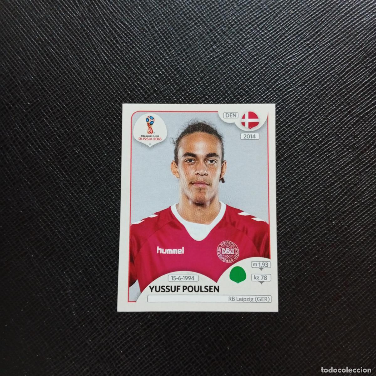 Cromos de f&uacute;tbol: 270 YUSSUF POLUSEN DINAMARCA PANINI MUNDIAL RUSIA 2018 CROMO FUTBOL 18 - SIN PEGAR - CJ2 .
