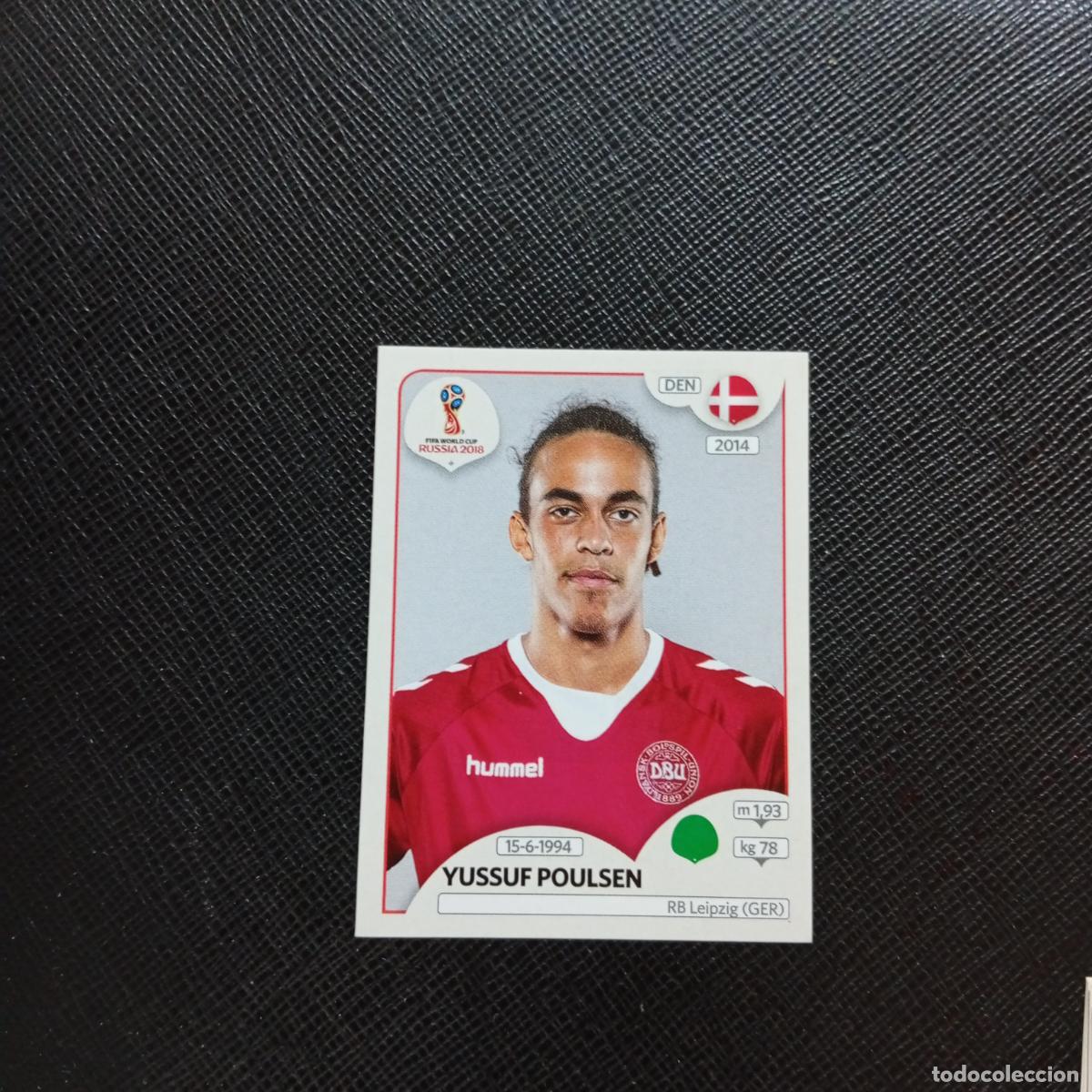 Cromos de f&uacute;tbol: 270 YUSSUF POLUSEN DINAMARCA PANINI MUNDIAL RUSIA 2018 CROMO FUTBOL 18 - SIN PEGAR - CJ2