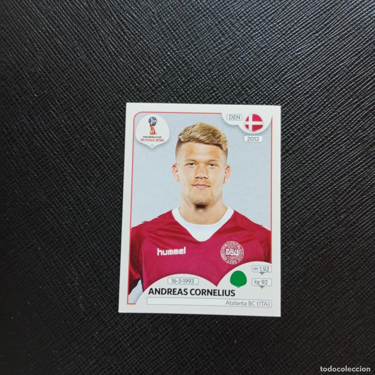 Cromos de f&uacute;tbol: 271 ANDREAS CORNELIUS DINAMARCA PANINI MUNDIAL RUSIA 2018 CROMO FUTBOL 18 - SIN PEGAR - CJ2 .