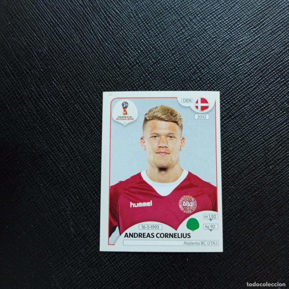 Cromos de f&uacute;tbol: 271 ANDREAS CORNELIUS DINAMARCA PANINI MUNDIAL RUSIA 2018 CROMO FUTBOL 18 - SIN PEGAR - CJ2 .