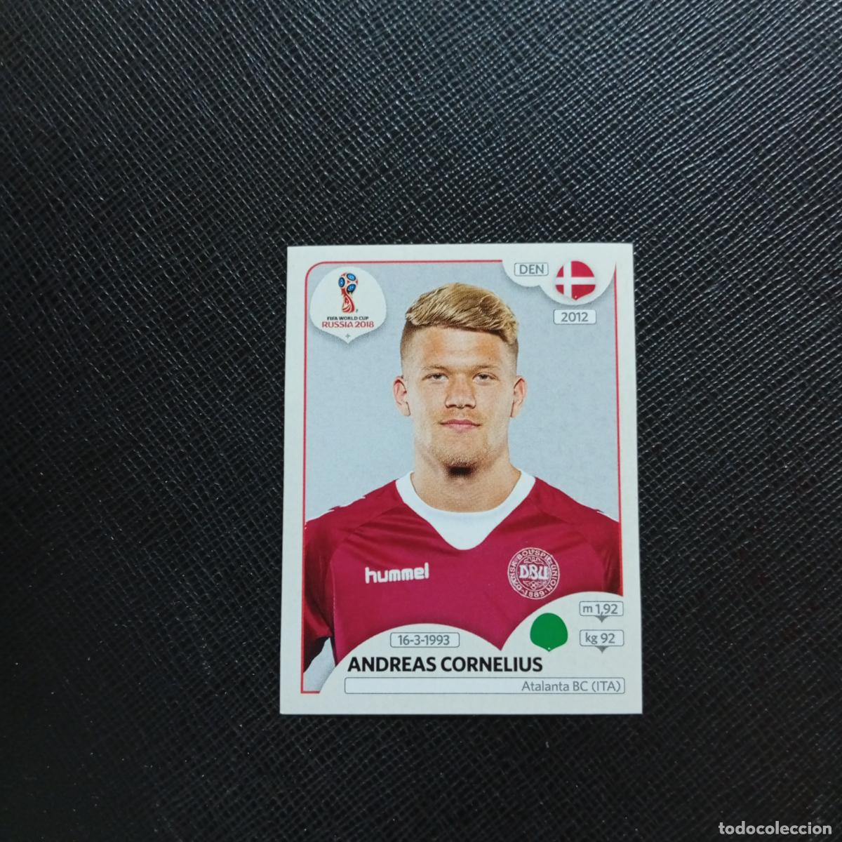 Figurine di Calcio: 271 ANDREAS CORNELIUS DINAMARCA PANINI MUNDIAL RUSIA 2018 CROMO FUTBOL 18 - SIN PEGAR - CJ2 ....