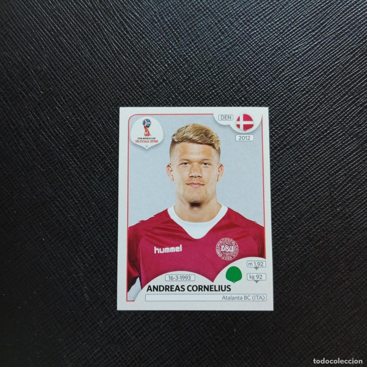 Figurine di Calcio: 271 ANDREAS CORNELIUS DINAMARCA PANINI MUNDIAL RUSIA 2018 CROMO FUTBOL 18 - SIN PEGAR - CJ2 .....