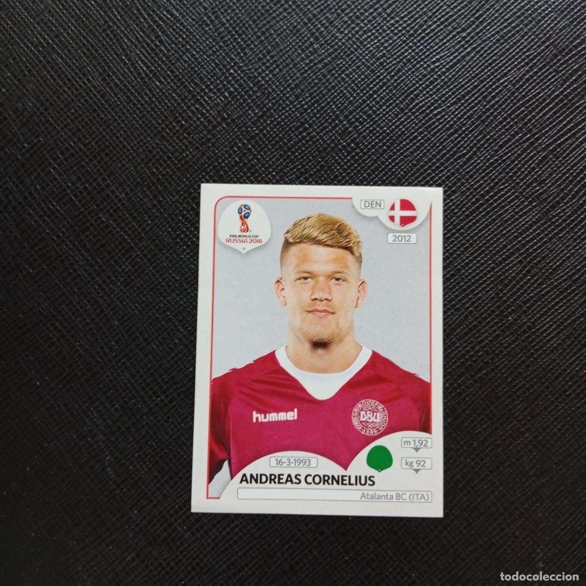 Figurine di Calcio: 271 ANDREAS CORNELIUS DINAMARCA PANINI MUNDIAL RUSIA 2018 CROMO FUTBOL 18 - SIN PEGAR - CJ2 .....
