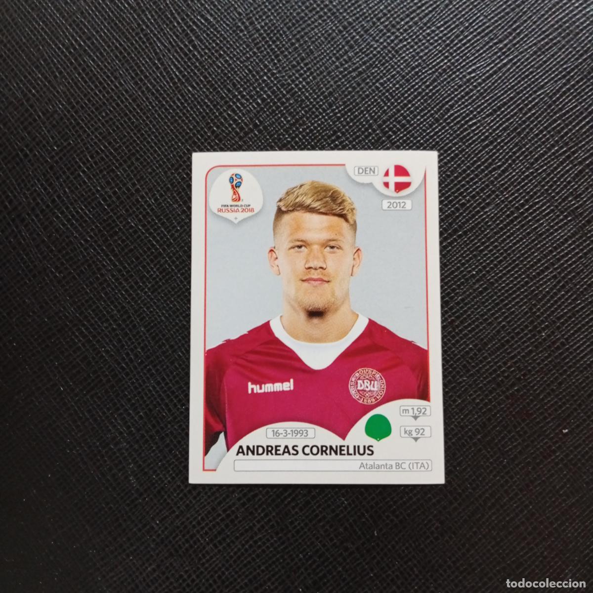 Figurine di Calcio: 271 ANDREAS CORNELIUS DINAMARCA PANINI MUNDIAL RUSIA 2018 CROMO FUTBOL 18 - SIN PEGAR - CJ2 .....