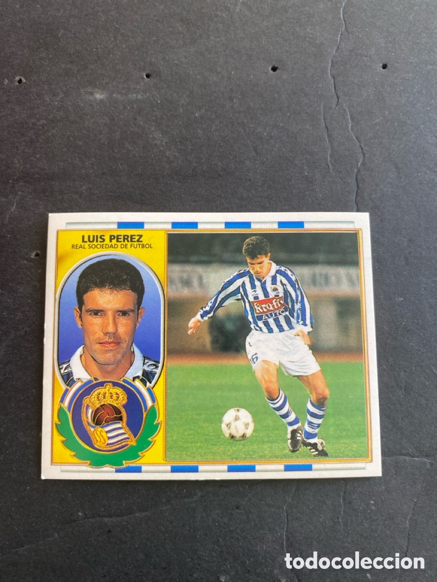 Figurine di Calcio: Cromo liga 96/97 R Sociedad nunca pegado