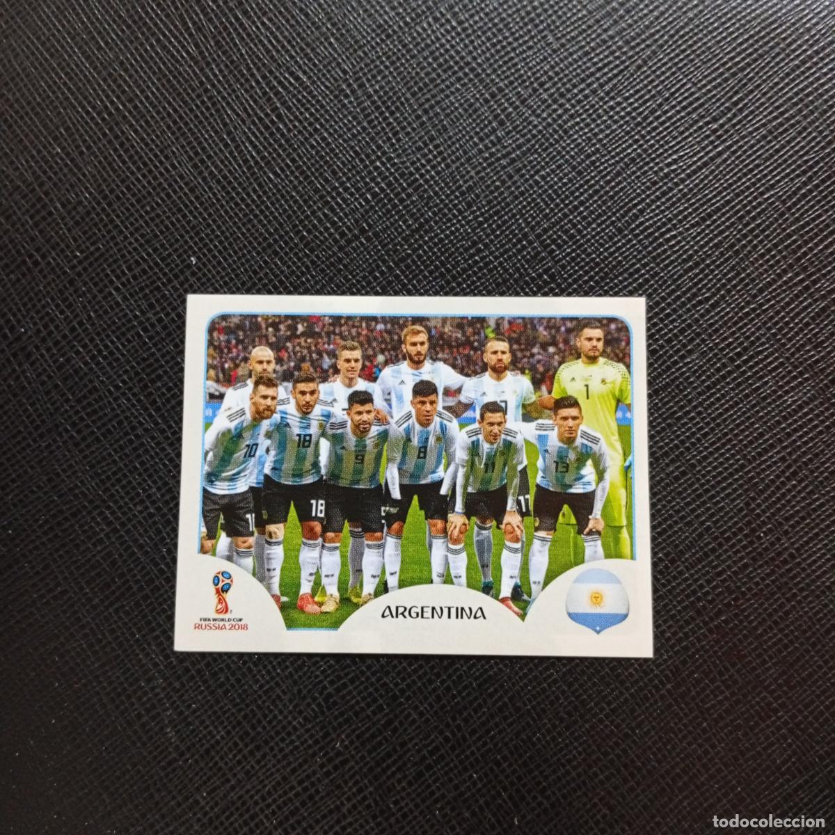 Football Stickers: 273 MESSI ALINEACION ARGENTINA PANINI MUNDIAL RUSIA 2018 CROMO FUTBOL 18 - SIN PEGAR - A26 PG36 B