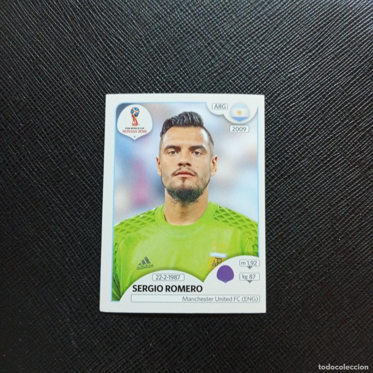Football Stickers: 273 SERGIO ROMERO ARGENTINA PANINI MUNDIAL RUSIA 2018 CROMO FUTBOL 18 - SIN PEGAR - CJ2