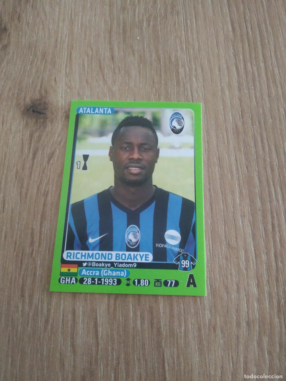 Football Stickers: 23 RICHMOND BOAKYE ATALANTA CROMO FUTBOL PANINI LIGA ITALIA 14-15 CALCIATORI 2014-2015