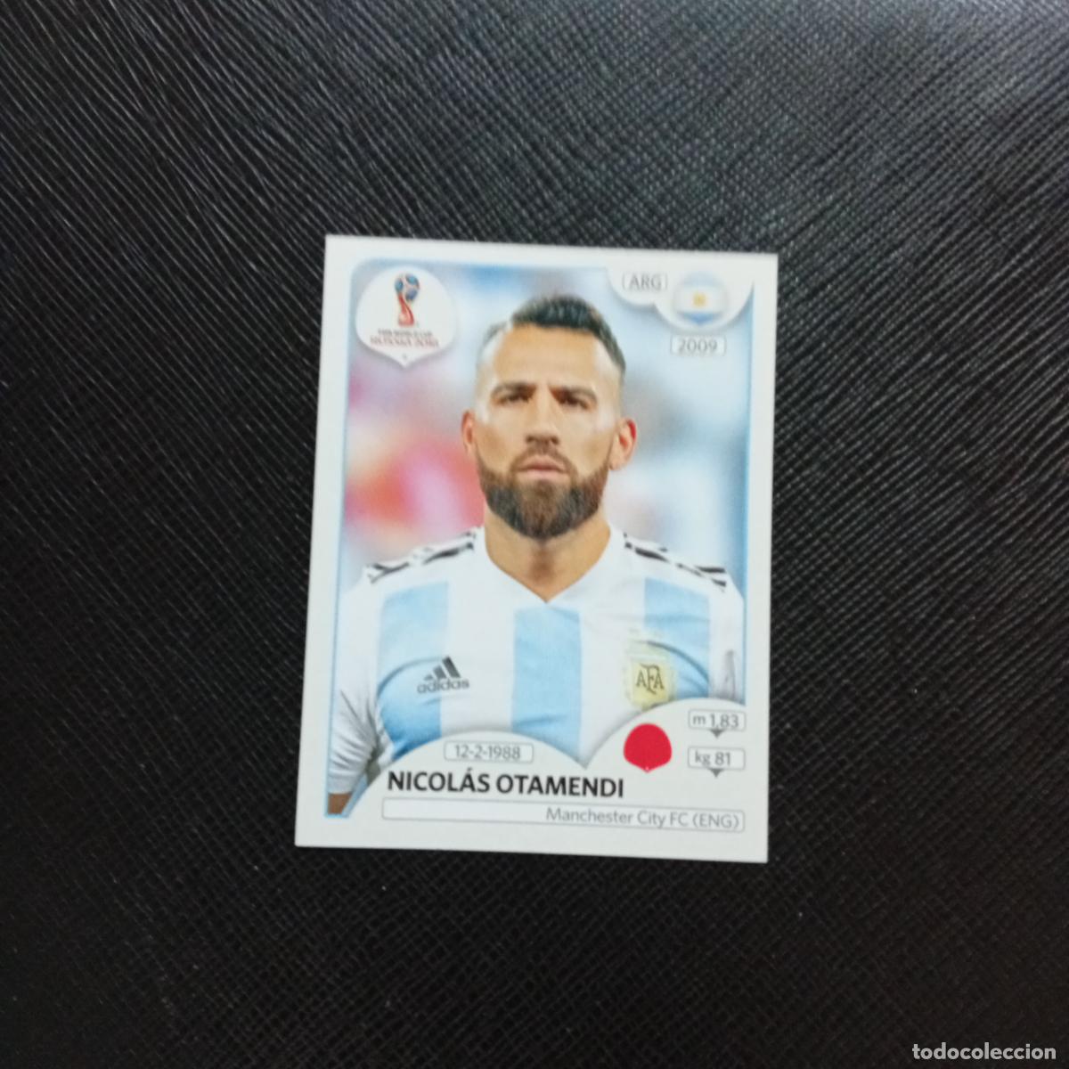 Football Stickers: 278 OTAMENDI ARGENTINA PANINI MUNDIAL RUSIA 2018 CROMO FUTBOL 18 - SIN PEGAR - CJ2