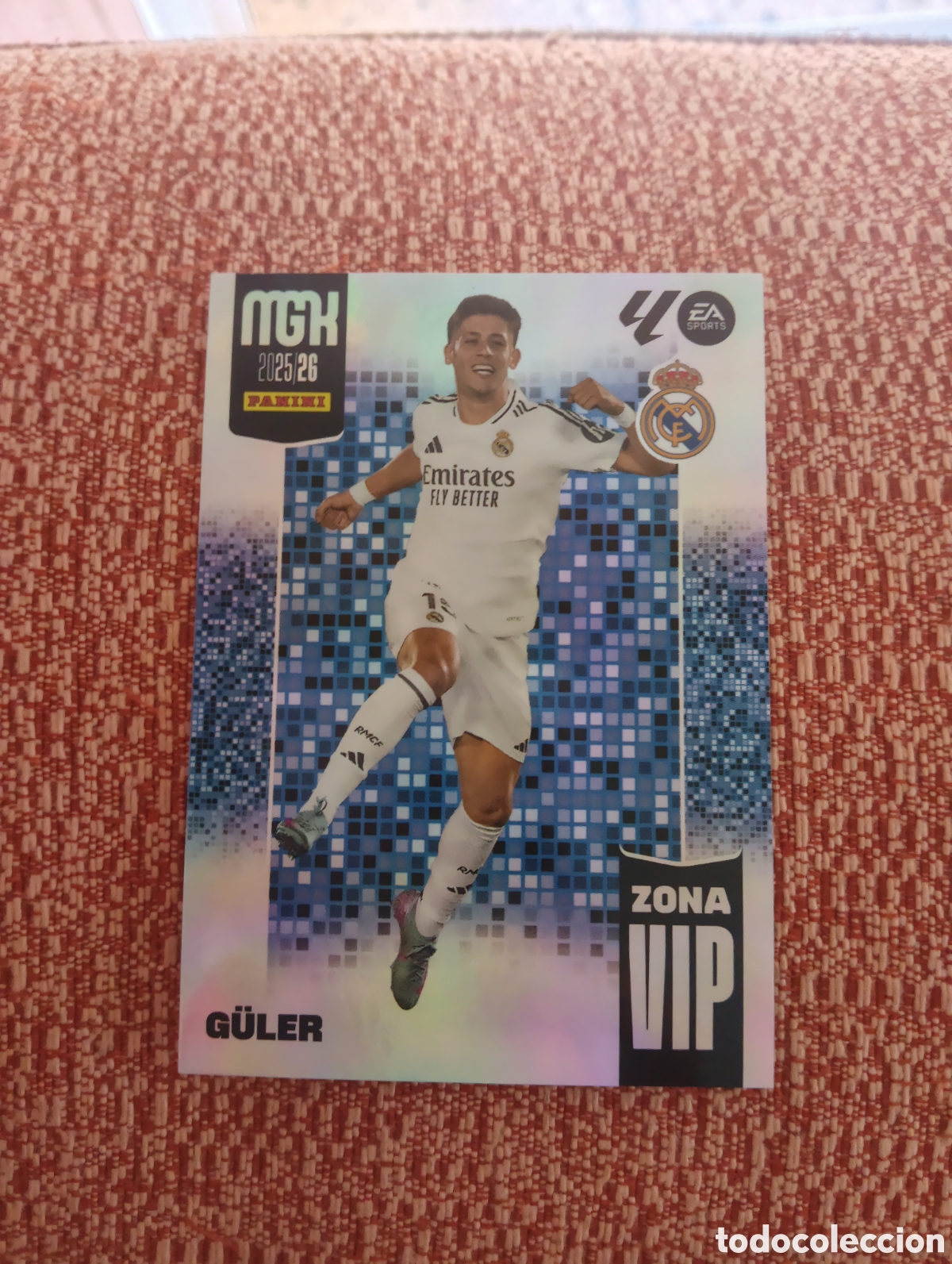 Football Stickers: 394 Arda G&uuml;ler - Real Madrid - ZONA VIP - PANINI Megacracks MGK 2025 2026 25 26 Mega Cracks