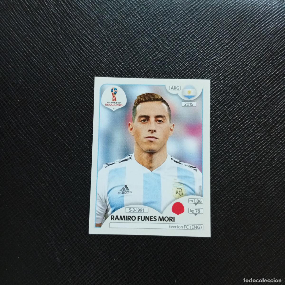 Cromos de f&uacute;tbol: 280 FUNES MORI ARGENTINA PANINI MUNDIAL RUSIA 2018 CROMO FUTBOL 18 - SIN PEGAR - CJ2
