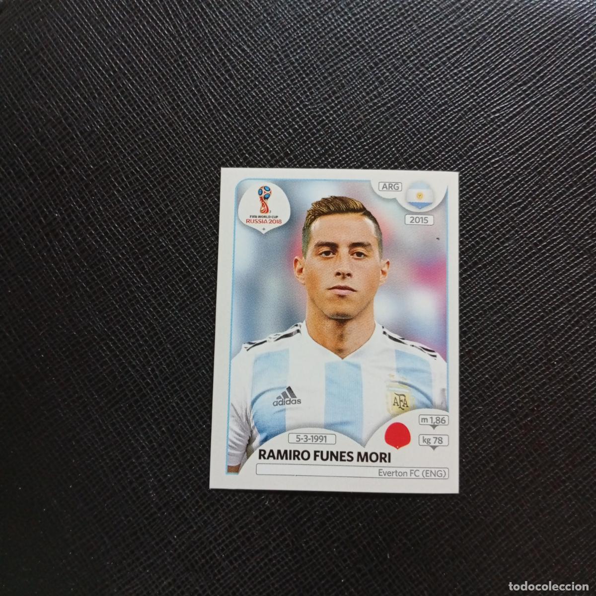 Cromos de f&uacute;tbol: 280 FUNES MORI ARGENTINA PANINI MUNDIAL RUSIA 2018 CROMO FUTBOL 18 - SIN PEGAR - CJ2