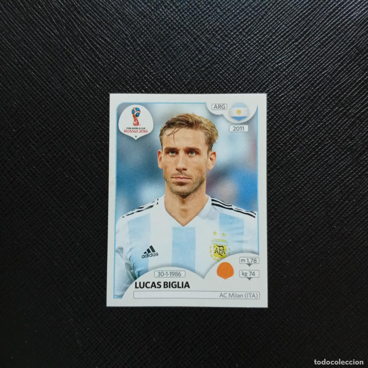 Cromos de f&uacute;tbol: 281 LUCAS BIGLIA ARGENTINA PANINI MUNDIAL RUSIA 2018 CROMO FUTBOL 18 - SIN PEGAR - CJ2 ...