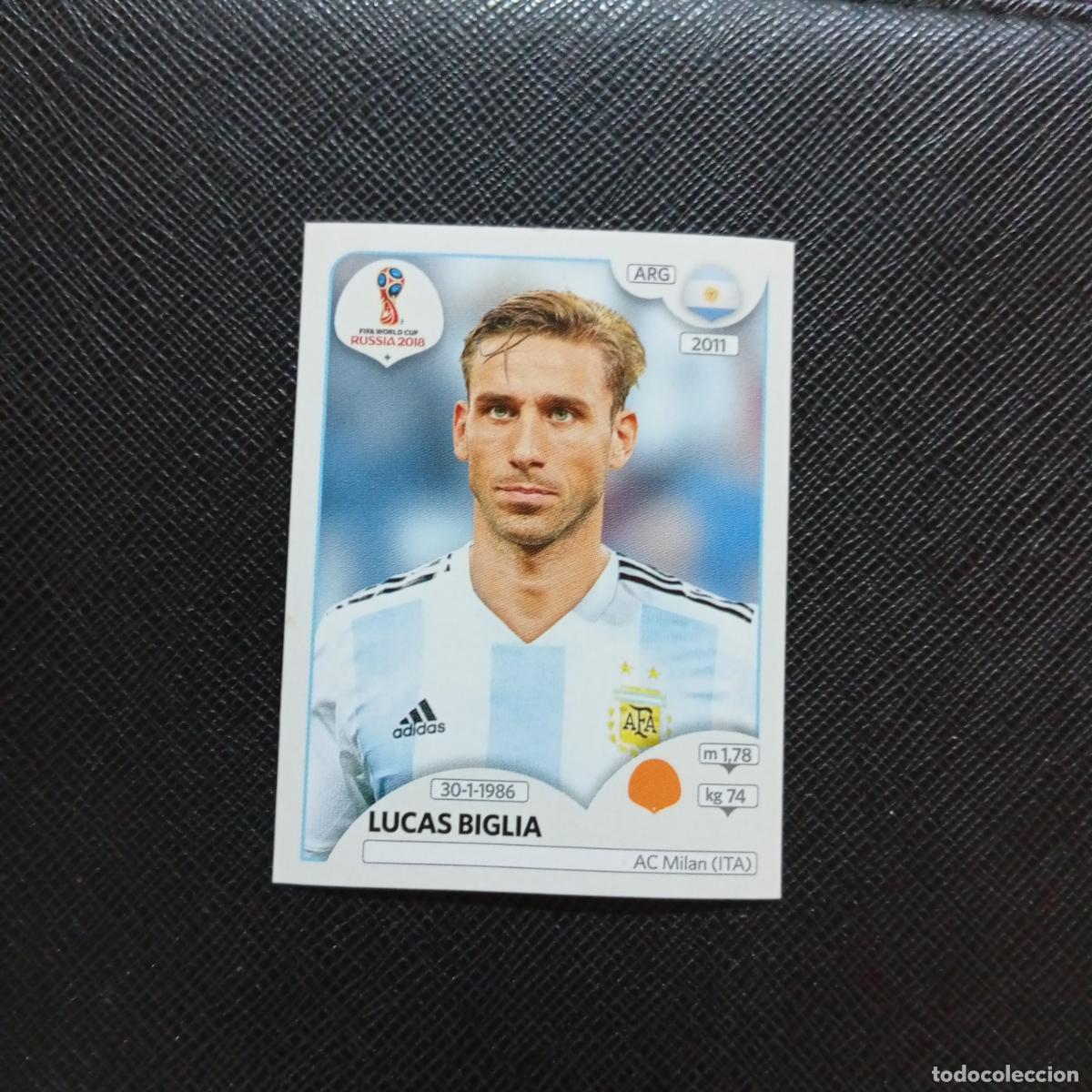 Cromos de f&uacute;tbol: 281 LUCAS BIGLIA ARGENTINA PANINI MUNDIAL RUSIA 2018 CROMO FUTBOL 18 - SIN PEGAR - CJ2 ...