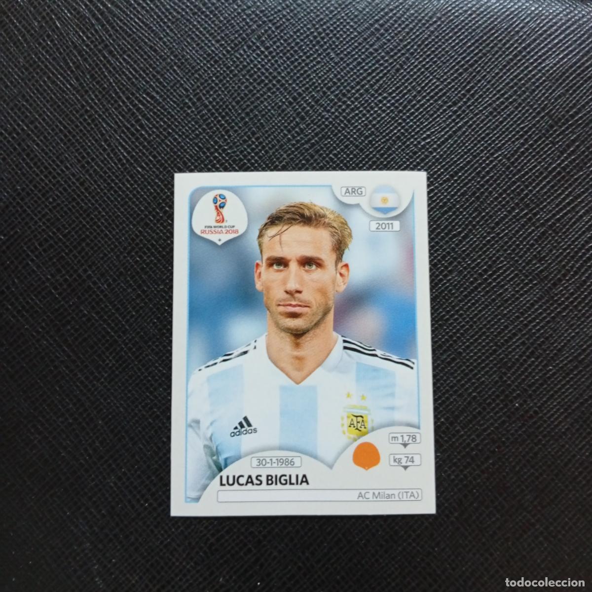 Cromos de f&uacute;tbol: 281 LUCAS BIGLIA ARGENTINA PANINI MUNDIAL RUSIA 2018 CROMO FUTBOL 18 - SIN PEGAR - CJ2 ...